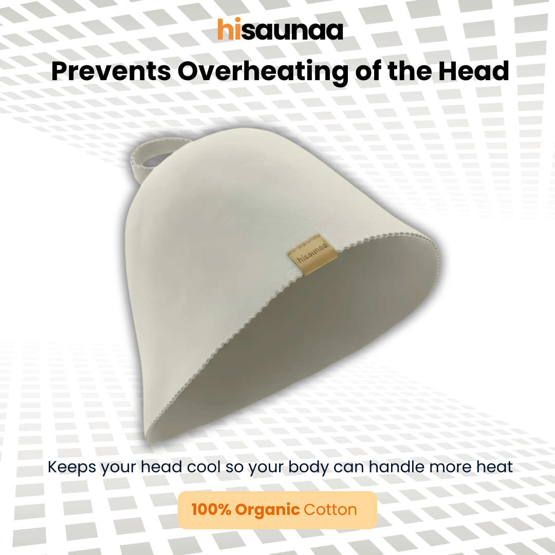HeatGuard Sauna Hat™ - hisaunaa